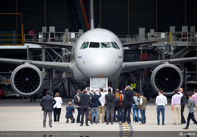 Illustration for article titled El primer Airbus A320neo, rival del Boeing 737, ya está listo para volar